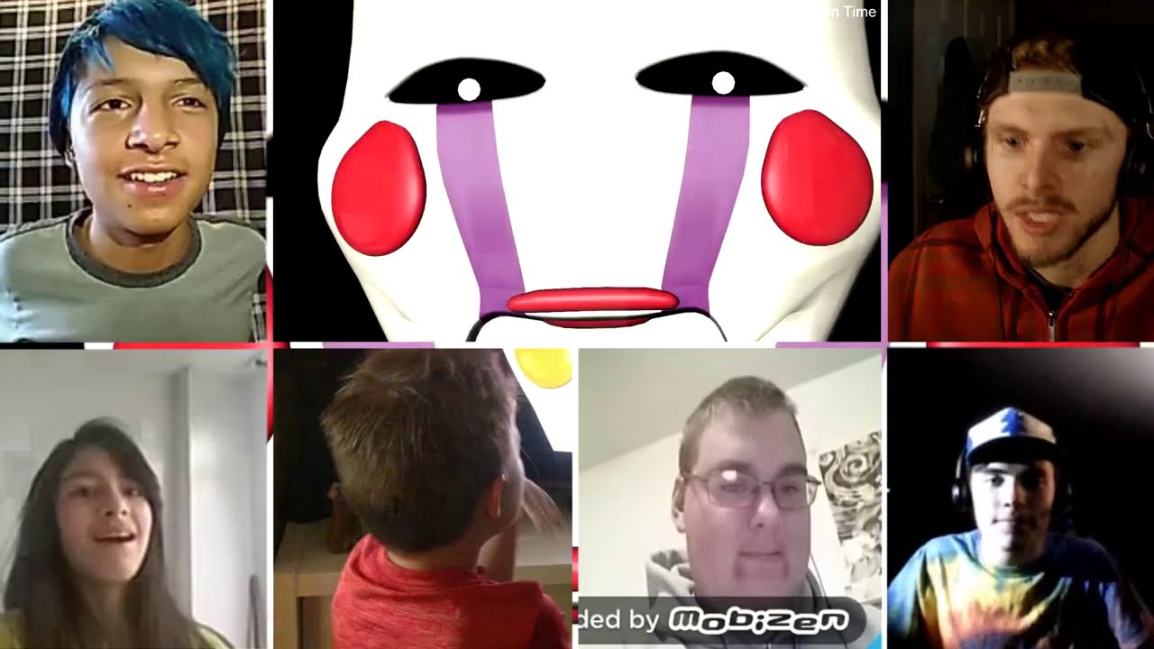 [FNAF SONG] A Terrible Excuse For I Got No Time (Funny FNAF Music Video) [REACTION MASH-UP]#963