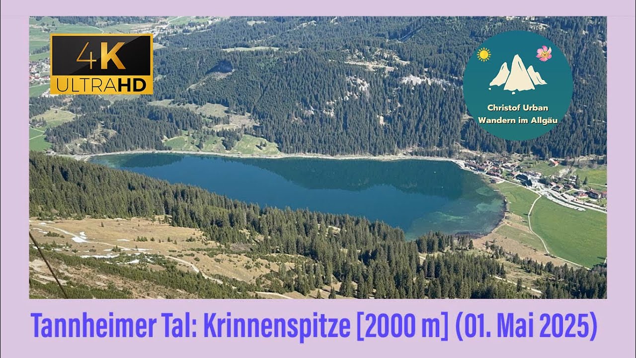 Tannheimer Tal: Krinnenspitze [2000 m] (01. Mai 2025)