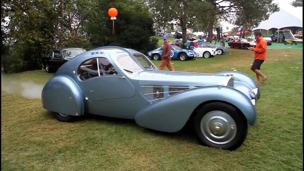 $38MIL Bugatti Type 57SC Atlantic Coupe at Art Center Classic '10