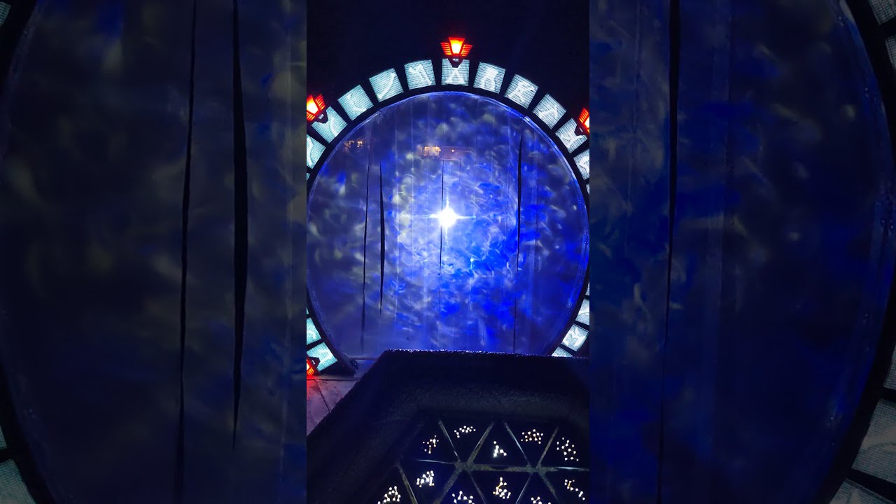 The stargate is in it's permanent place.