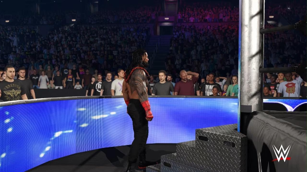 Roman Reigns vs Ethan Page | RAW #Gameplay #WWE2K25