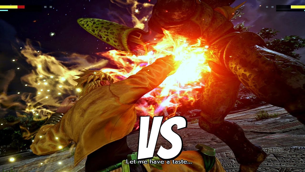 DIO vs Cell 1vs1 Gameplay (PS4 Pro) JUMP FORCE