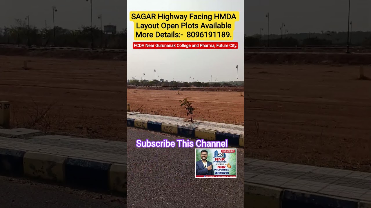 #sagarhighway HMDA Residential Open Plots For Sale in ibrahimpatnam #8096191189 #construction #plot