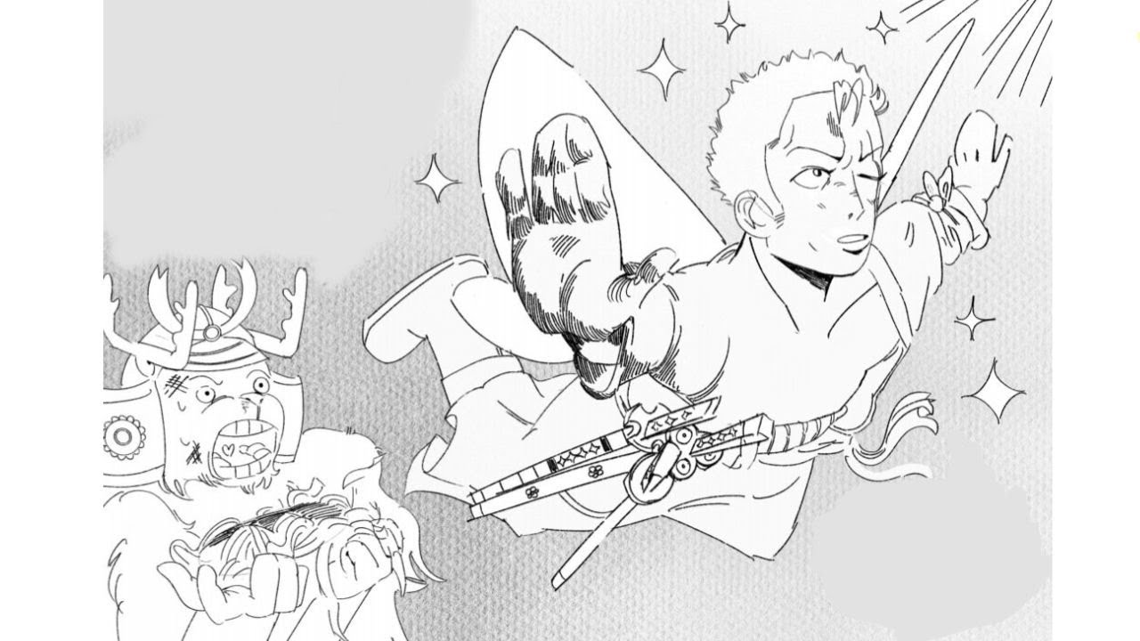 The angelic Zoro | One piece comic dub | Artist: @radish_eater #onepiece #zosan