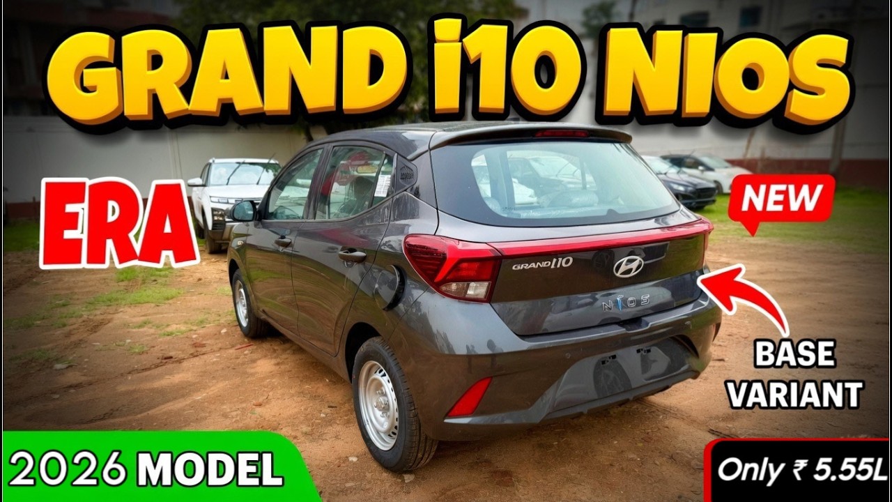 Hyundai Grand i10 Nios Base Model 2026✅ | Grandi10 Nios Era 2026 #carsreviews 
