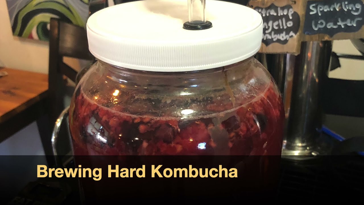 Brewing Hard / Alcoholic Kombucha