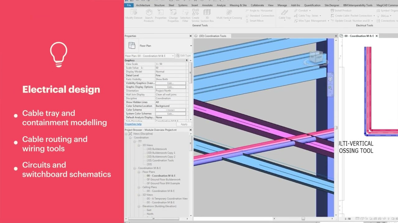 MagiCAD for Revit - Powerful functions for each MEP discipline