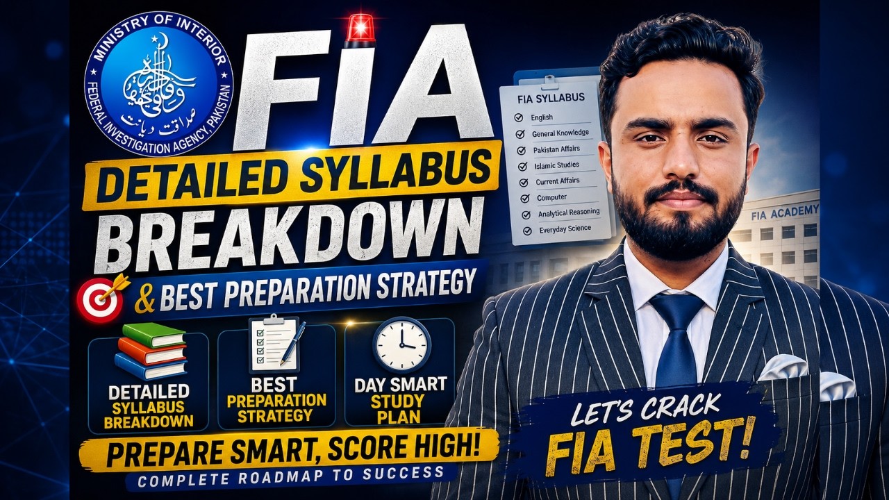 FIA Test 2026 Preparation | Detailed Syllabus Breakdown & Smart Study Plan | Best Strategy