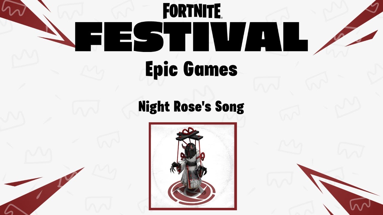 Night Rose's Song By Epic Games (100% Expert Vocals & Drums)