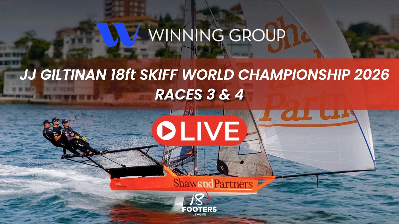 Winning Group JJ Giltinan 18ft Skiff World Championship 2026 -  Races 3 & 4