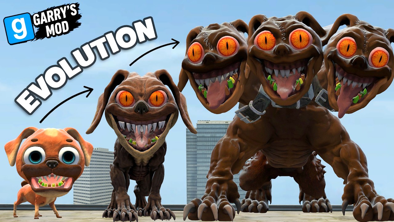 NEW EVOLUTION TO PHASE 3 CHOMPY CHASEY FROM DARK PALS THE 1ST FLOOR TEAM In Garry`s Mod