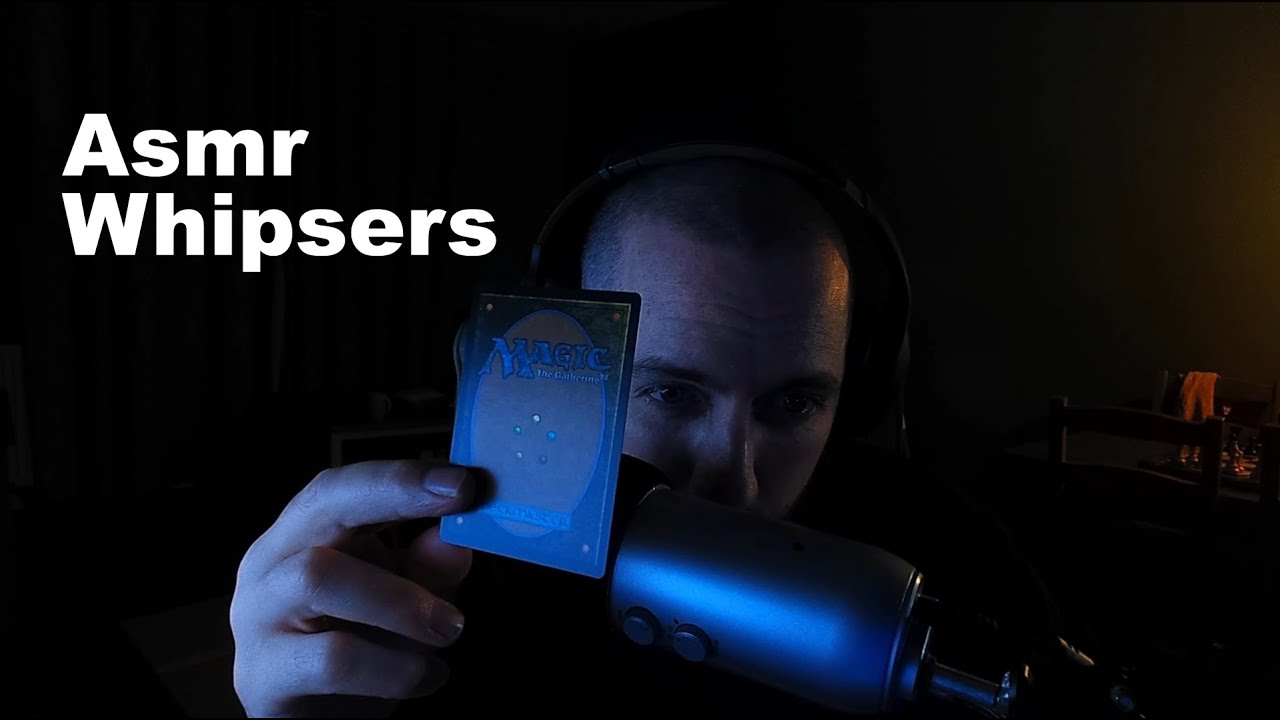 ASMR Magic The Gathering Whisper With Cards