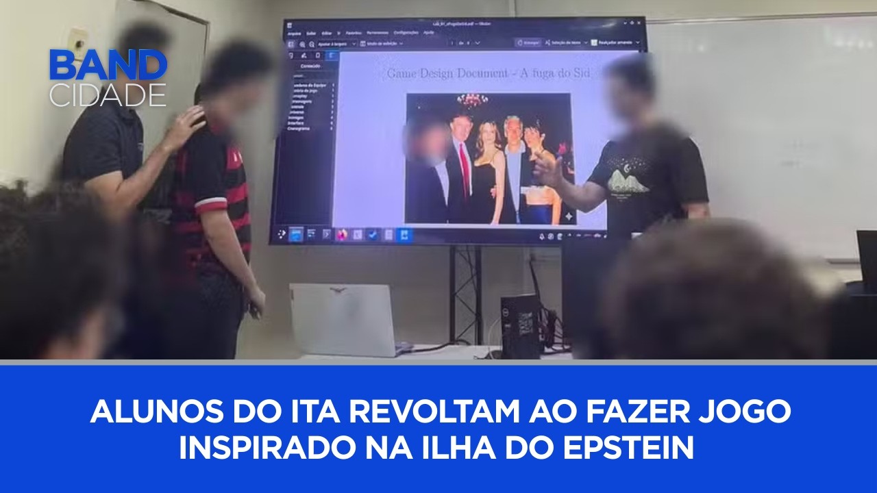 Alunos do ITA revoltam ao fazer jogo inspirado na ilha do Epstein | BAND CIDADE 1ª EDIÇÃO