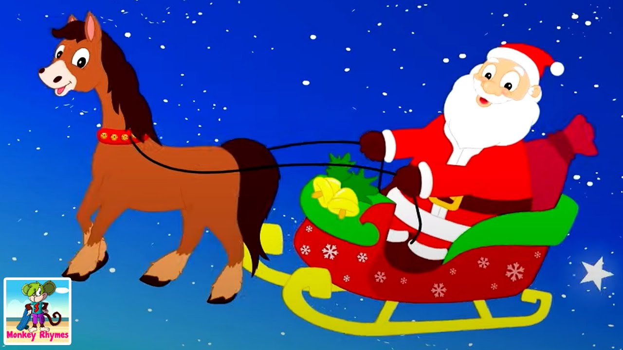 Jingle Bells | Merry Christmas For Kids | Nursery Rhymes and Santa Songs for Babies