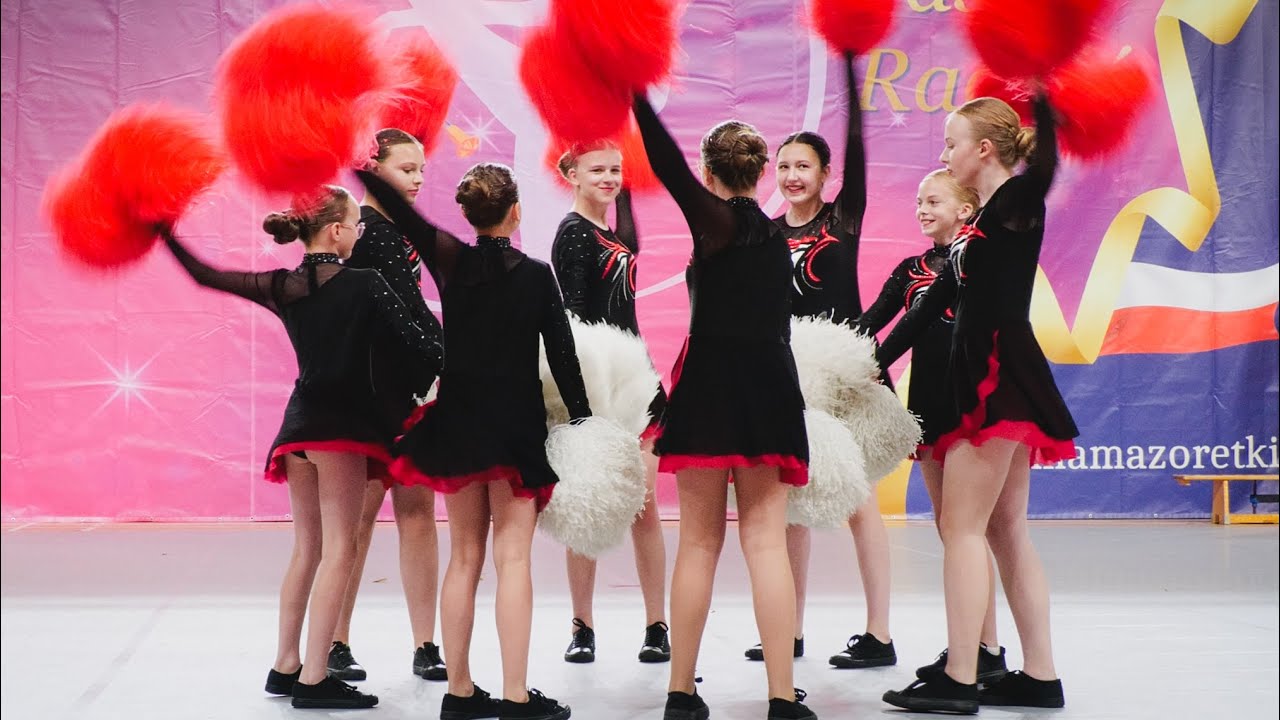 MAJORETTES Dream Girls / Lipsk  - MINI FORMATION POMPON  - / Kędzierzyn Koźle 2024