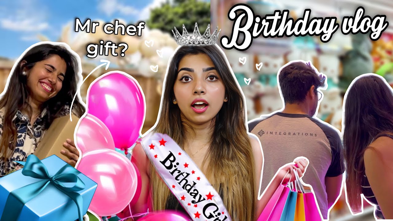 My Birthday Vlog 🎂 | Unboxing My Boyfriend’s Surprise Gift! 🎁