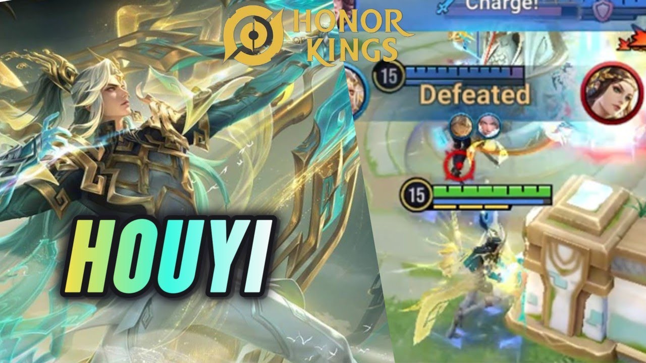 Honor Of Kings | Gameplay | Houyi | it's really hard to play Houyi right now.