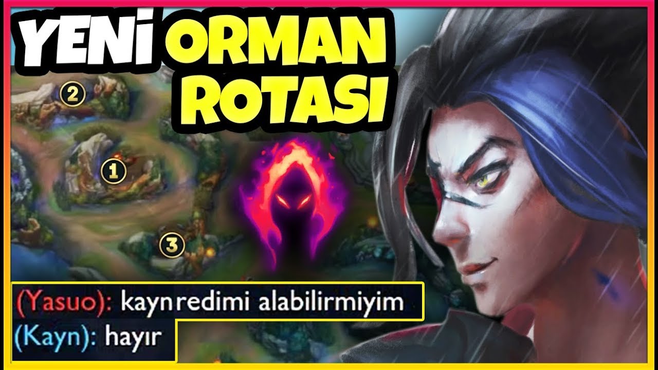 YENİ EFSANE ORMAN ROTASI | İLK W MAX KAYN | BU GÜCÜ HİSSET !!