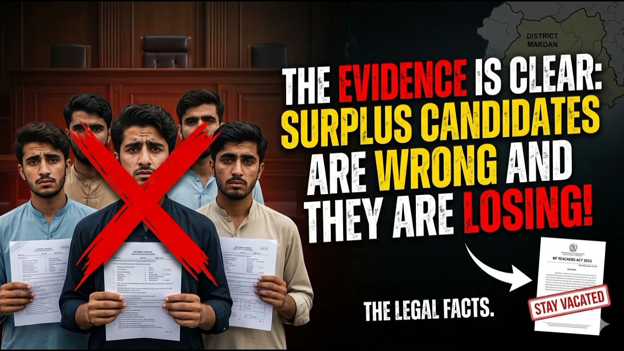 ETEA Teaching Jobs KPK 2026 | Peshawar High Court Today Hearing Update | Surplus Candidates Case
