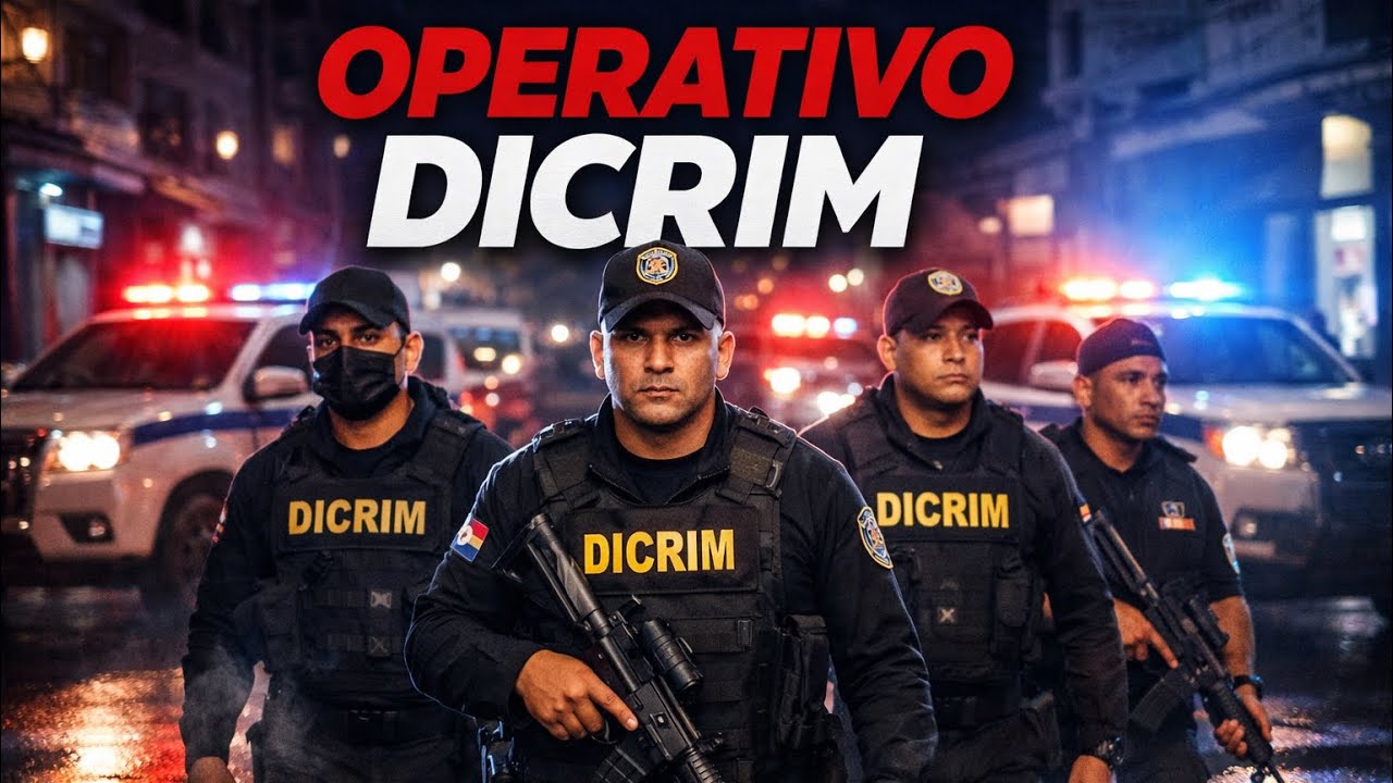 Recorrido del DICRIM en barrios de San Francisco de Macorís, varias personas requisadas 