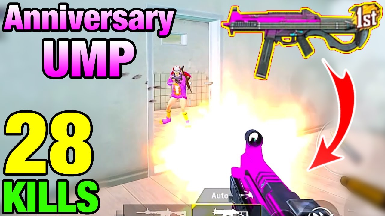 The Power of Anniversary UMP45 | PUBG Mobile
