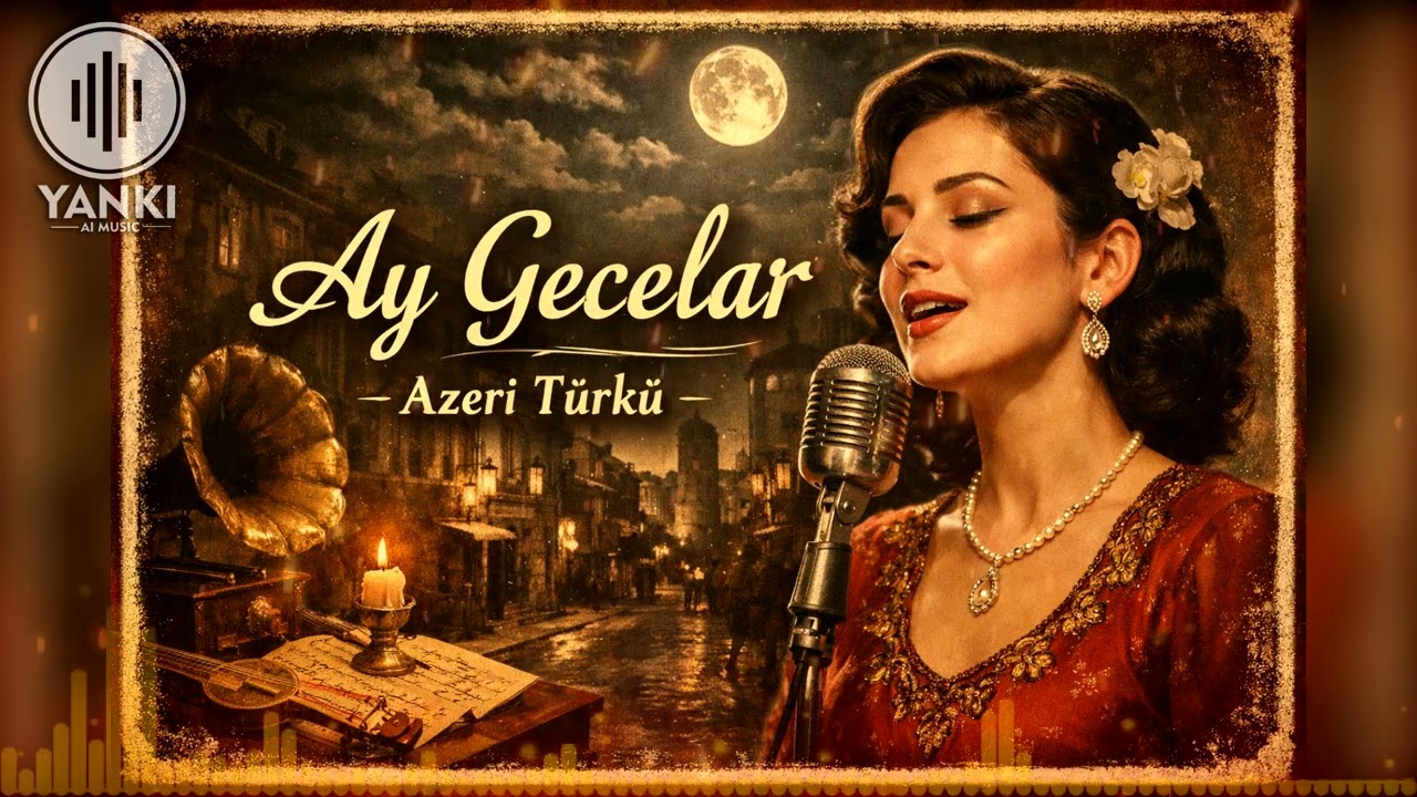 Ay Gecələr | Azeri Türkü | YANKI AI MUSIC