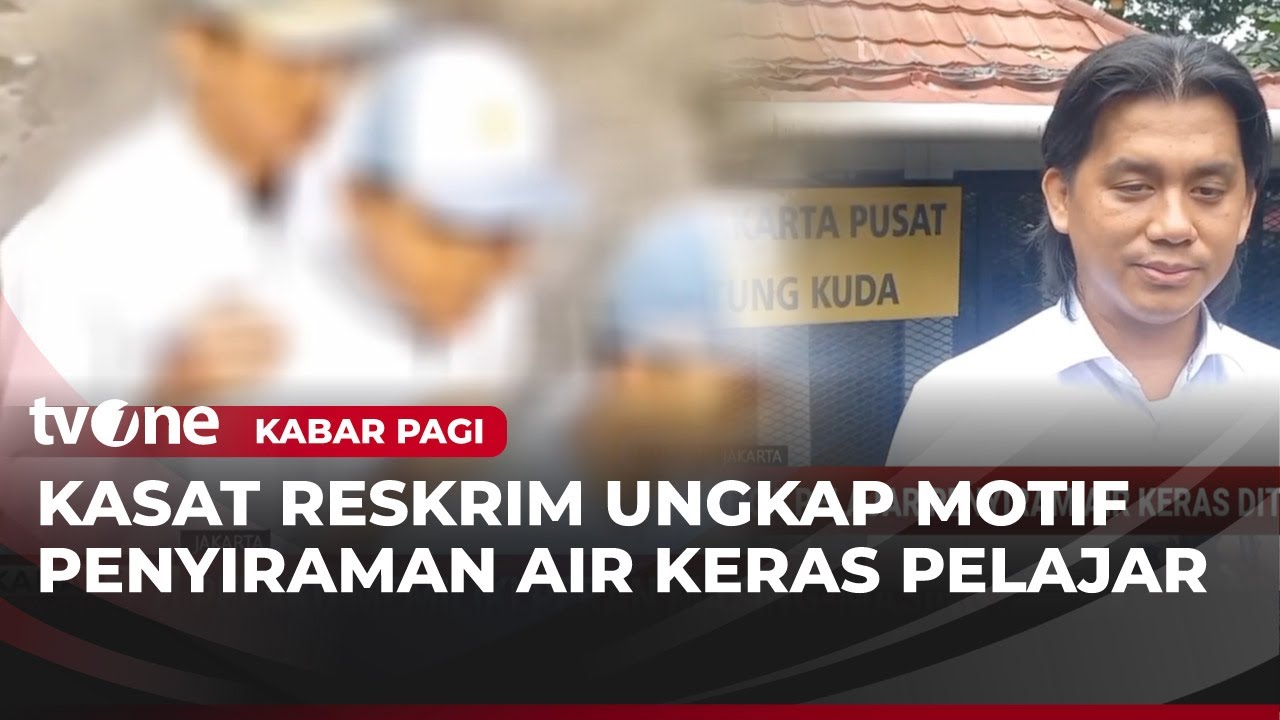 Tiga Pelajar Penyiram Air Keras Diamankan Polisi, Ini Motifnya | Kabar Pagi