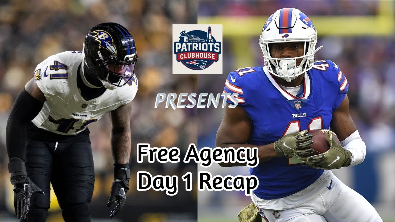 Patriots Clubhouse Free Agency Day 1 Recap