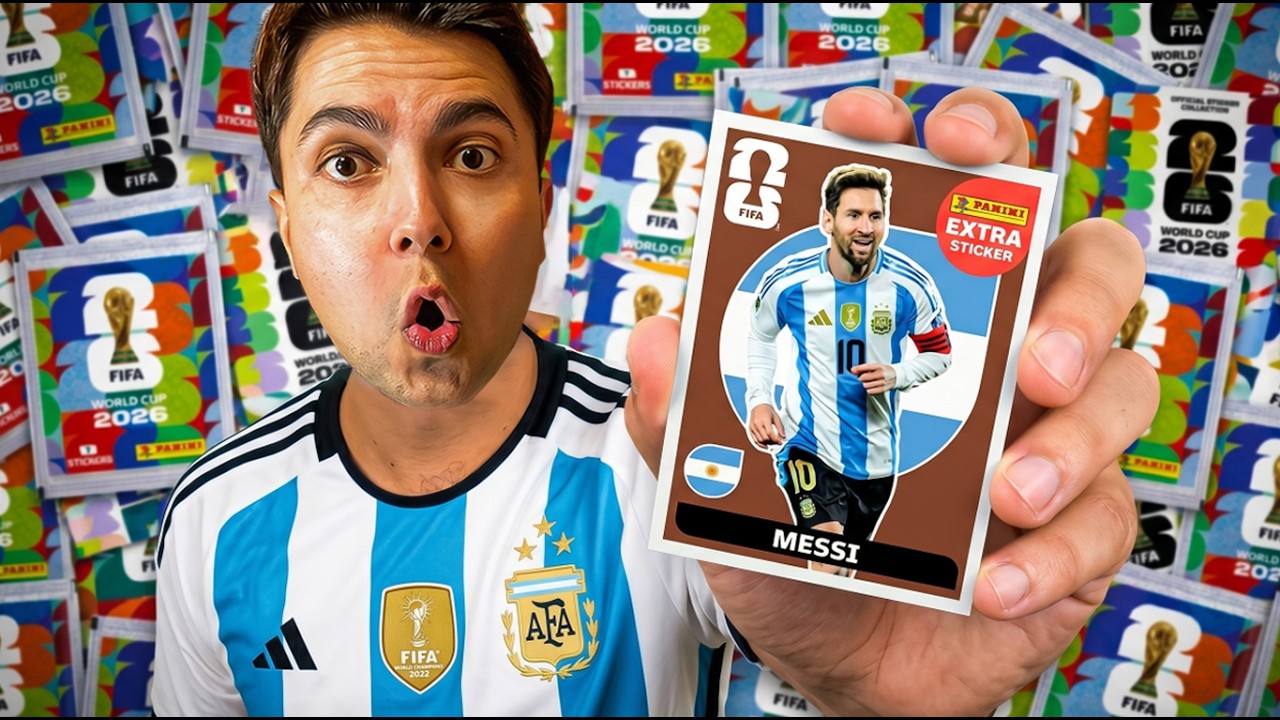 Me SALE el MEJOR EXTRA STICKER del MUNDIAL 2026