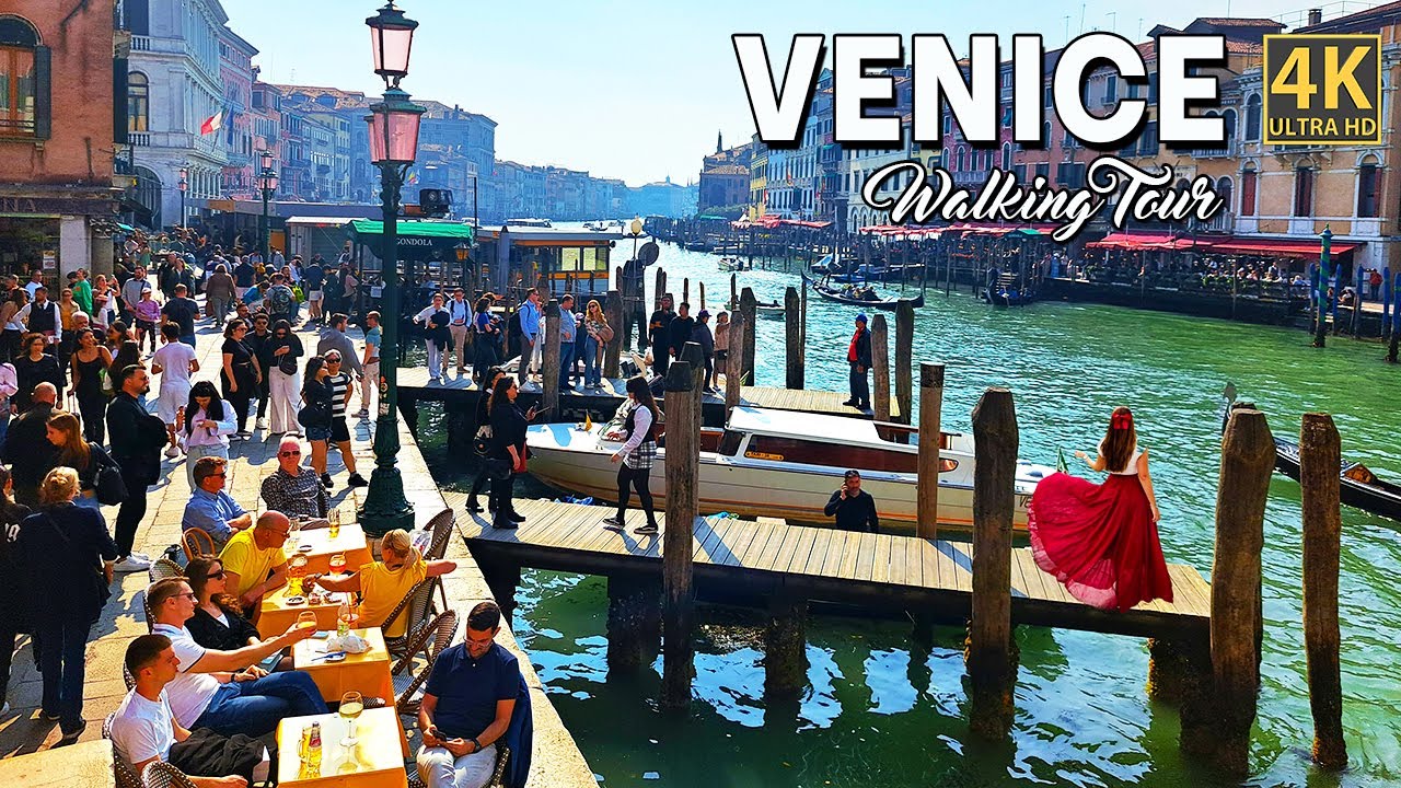 Venice, Italy 🇮🇹  Walking Tour PART 1 - 4K HDR - with Captions