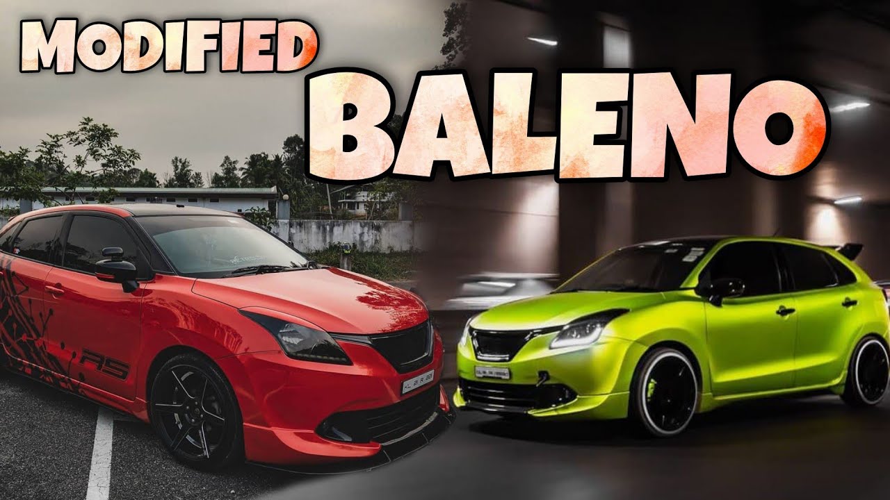 MARUTHI SUZUKI BALENO Top 5 Killer Modified Collection | Moto Mods