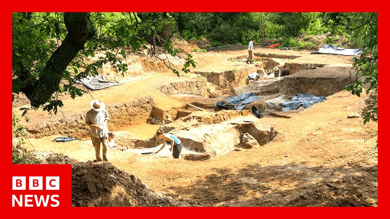 Humans made fire 350,000 years earlier than previously thought | BBC News