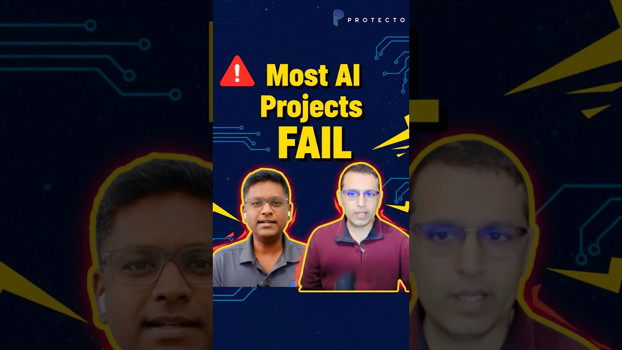 Most AI projects FAILS! #ai  #startup  #enterpriseai