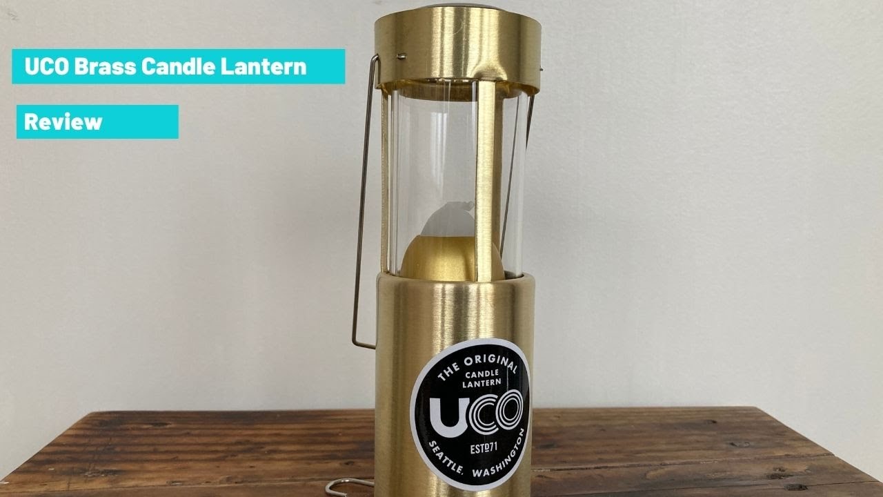 UCO Brass Candle Lantern