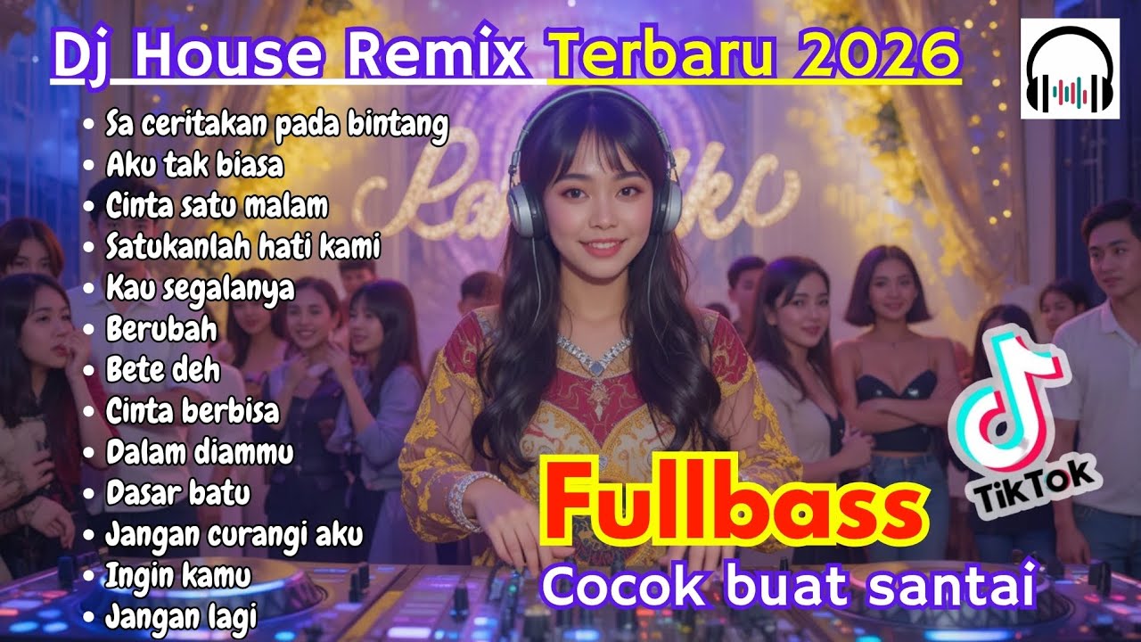 DJ HOUSE REMIX FULLBASS‼️ TERBARU TIKTOK VIRAL 2026‼️| DJ SA CERITAKAN PADA BINTANG 🔊