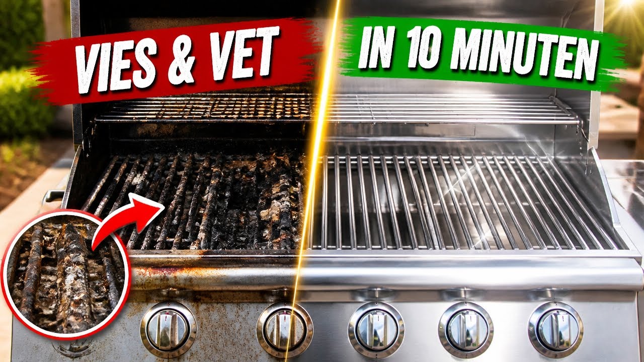SNEL EEN BBQ SCHOONMAKEN