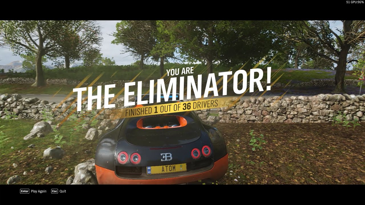 Eliminator challenge! 1/100 wins