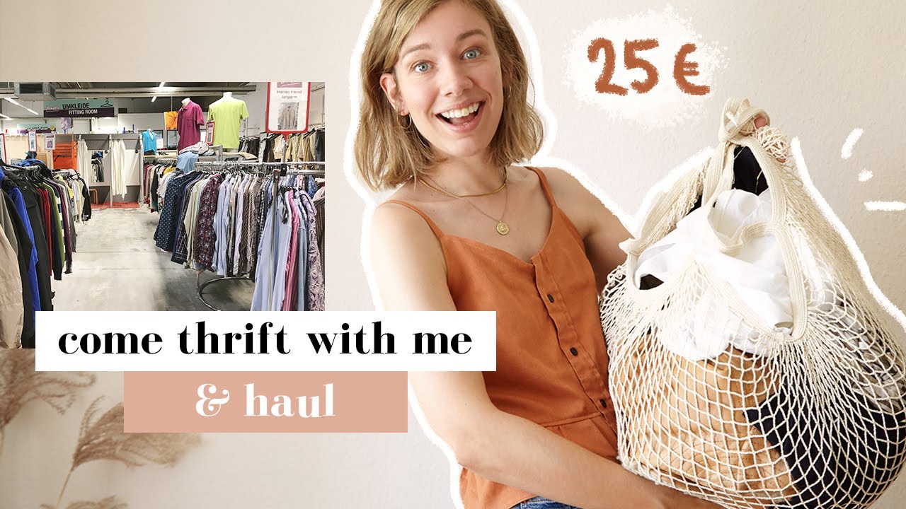 COME THRIFT WITH ME | Second Hand Shopping in Hamburg | Was ich für 25€ bekommen habe!!!