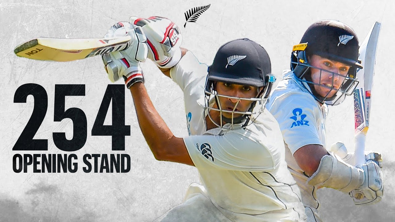 Highest Opening Partnership For 50 Years 👏  Tom Latham And Jeet Raval | Blackcaps v Bangladesh 2019