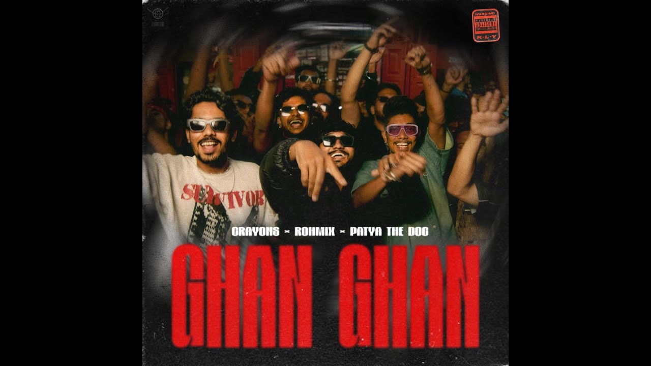 GHAN GHAN | Patya The Doc x Rohmix x Crayons | Marathi Rap 2025 | Pune Hip Hop