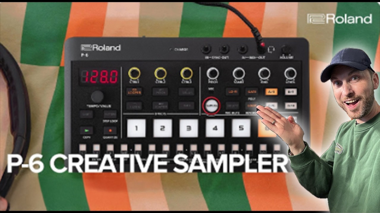 Обзор Roland P 6 — почему этот недооценённый семплер заслуживает большего внимания! | Emlyn in th...