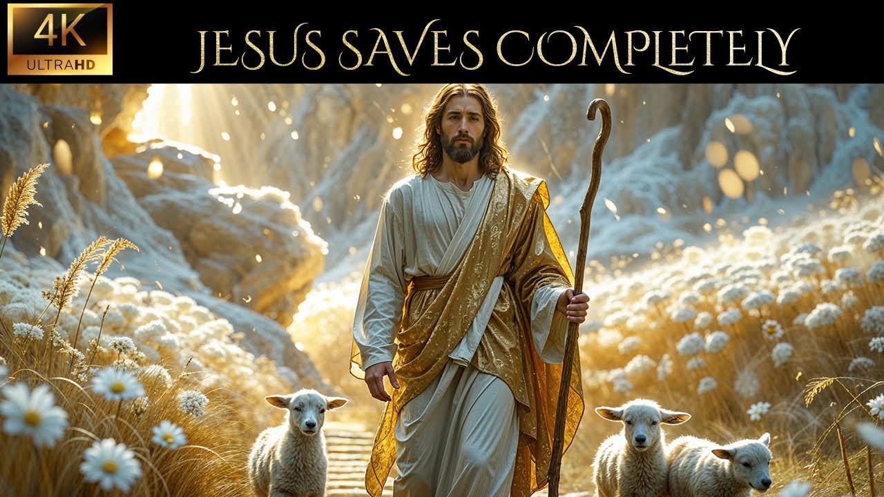 Jesus Saves Completely – Hebrews 7:25 | Worship In Heaven | Divine Harmony Choir (4K)