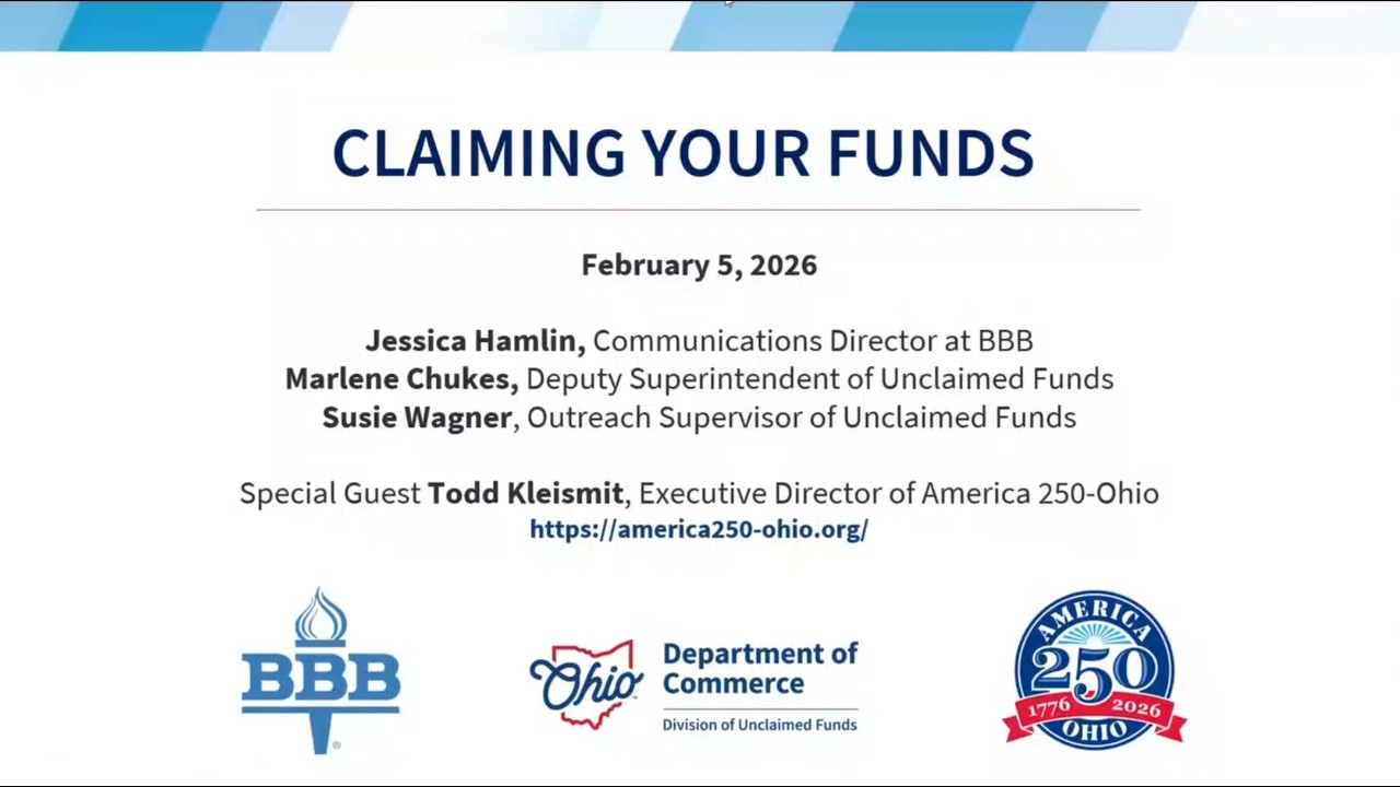 Ohio Unclaimed Funds: How to Claim Your Cash in 3 Steps (HB 96 Deadline Explained) Webinar 2-5-2026