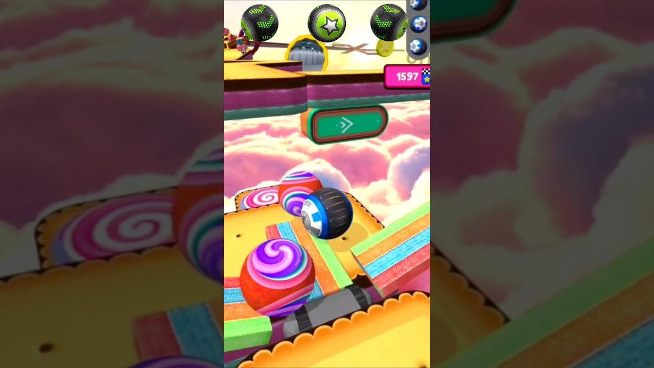 Reverse Mode ABSURD SPEED! Going Balls Update World Record! #Shorts #Goingballs