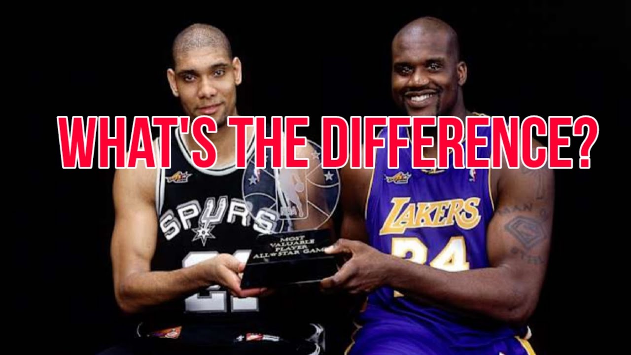 Who Was The Better Basketball Player? Tim Duncan or Shaquille O'Neal? 