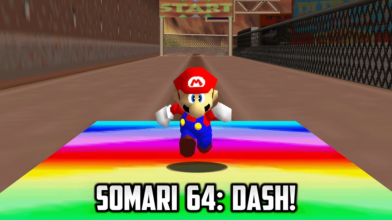 ⭐ Super Mario 64 PC Port - Somari 64: DASH!