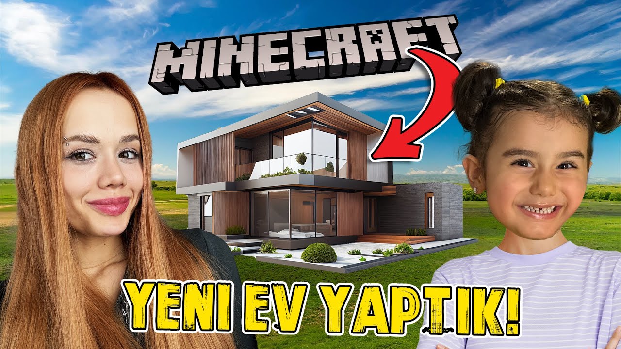 MINECRAFT'ta YENİ EVİMİZİ YAPIYORUZ!! 