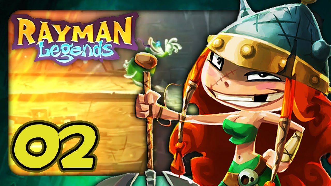 Let's Play Rayman Legends #02 🐉 Barbara's Rettung & Vollbruch im Treibsand!