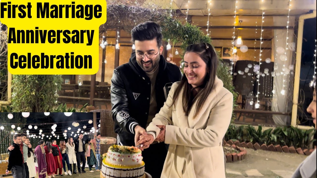Rajat Jiju surprised Jyotika di🤩🥹First Marriage Anniversary celebrate kari puri family ke sath🥰🤪