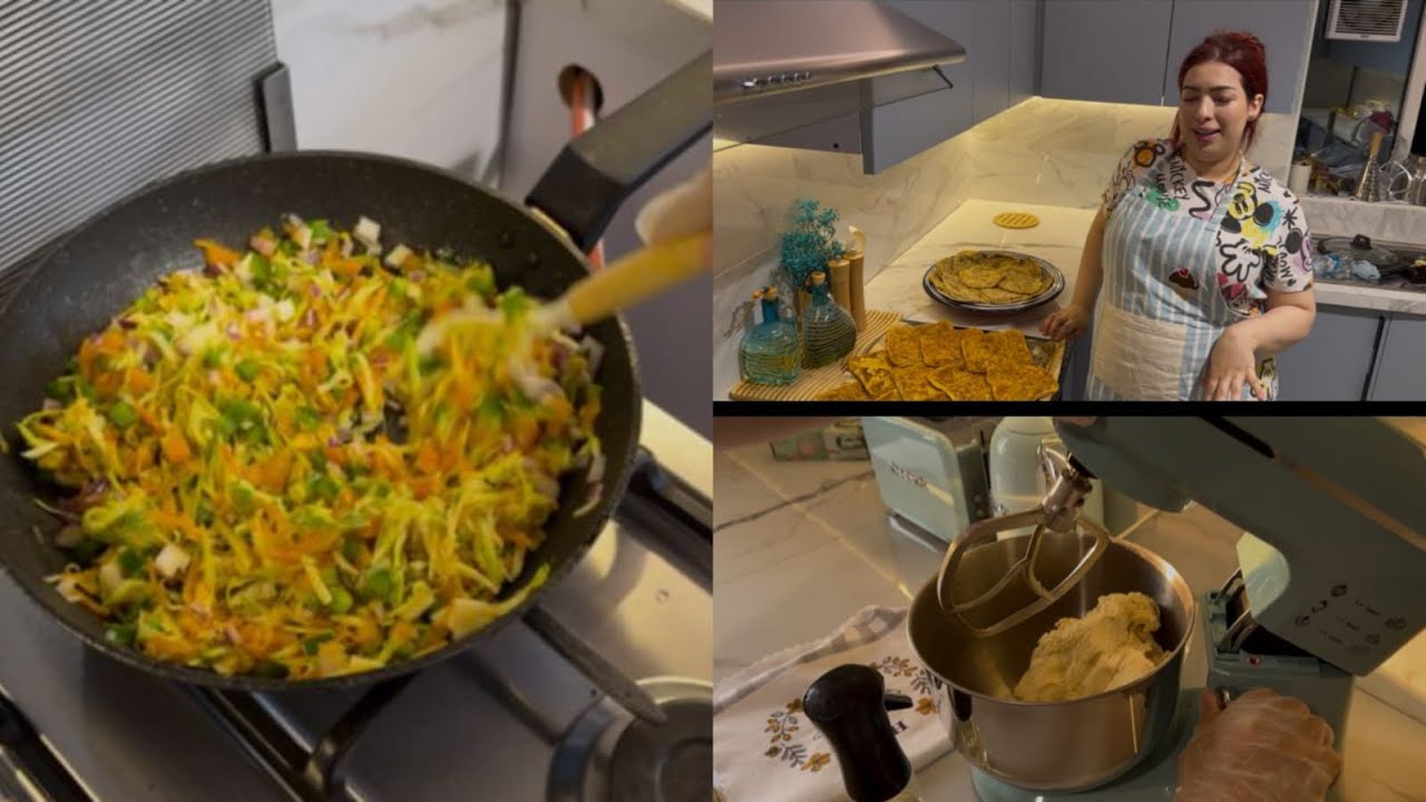 طريقة تحضير مسمن لذيذة😋 مع رجلي جبلي لورد فآخر الفيديو